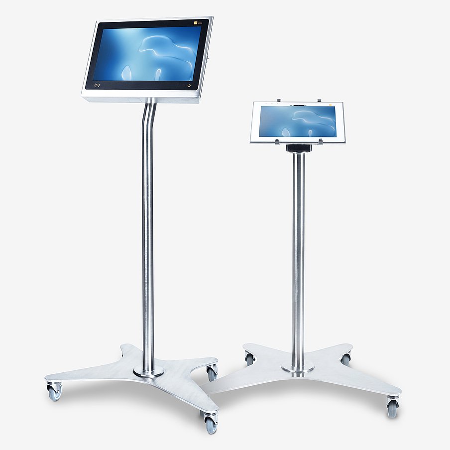 TROLLEY SLIM with tablet and with PILOT