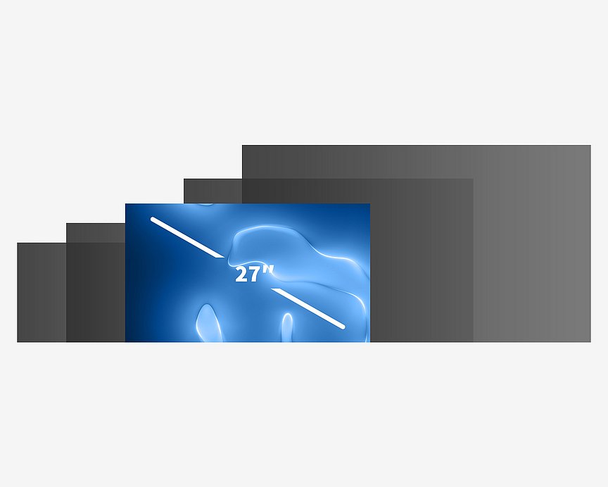 WAVE example model with 27-inch monitor 