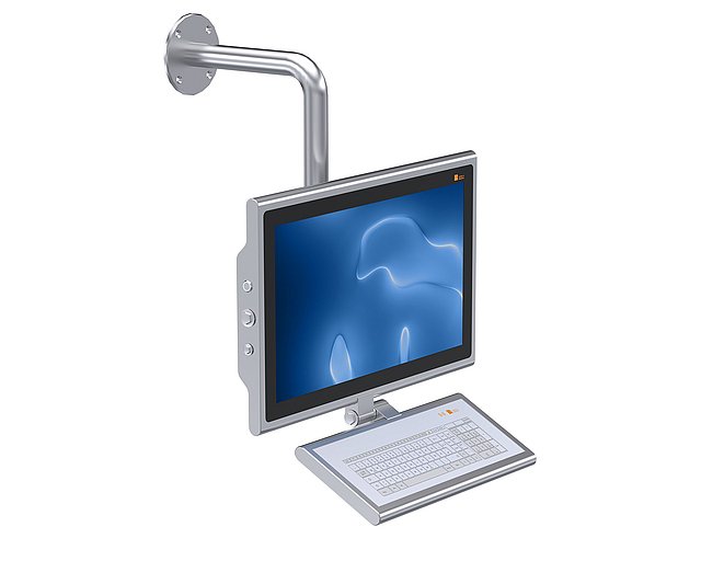 Tragarm | L-Rohr zur Wandmontage Tragarm | L-Rohr zur Wandmontage