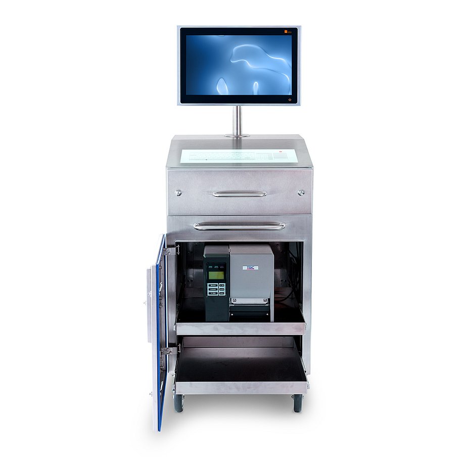 TROLLEY MAXI mit Platz für Drucker und Dokumentablage TROLLEY MAXI mit Platz für Drucker und Dokumentablage