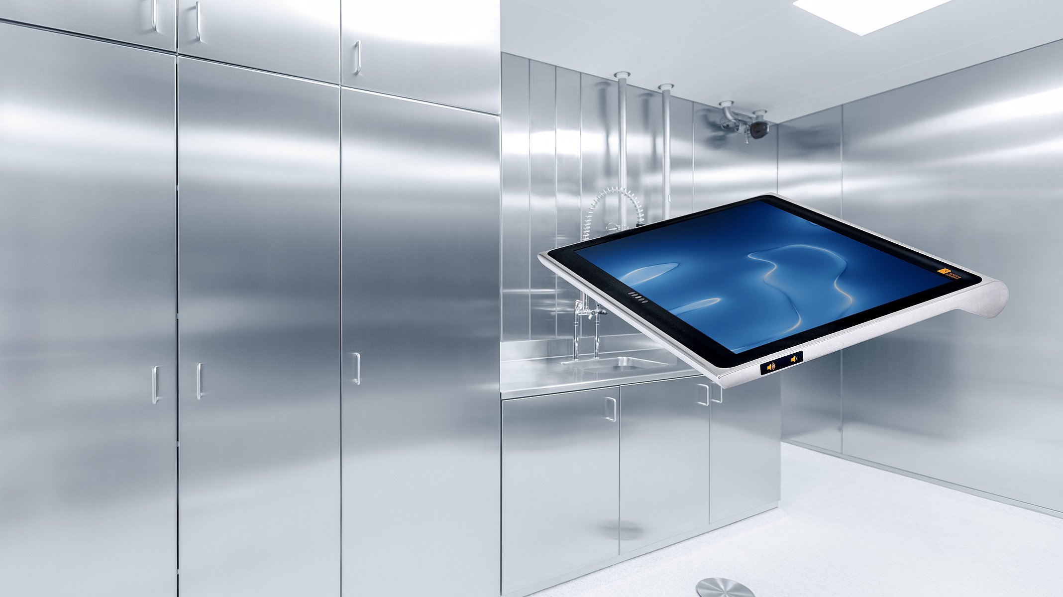 GMP cleanroom tablet with Surface Pro