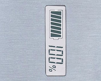 TROLLEY LIGHT Trapezoid with interfaces and battery charge indicator