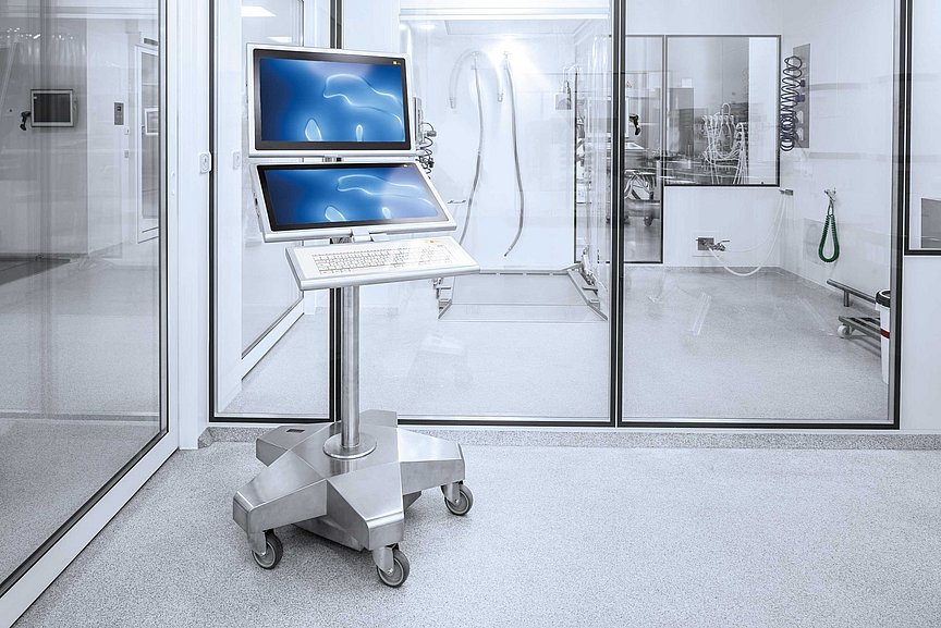 TROLLEY LIGHT DUPLEX in working environment TROLLEY LIGHT DUPLEX in working environment