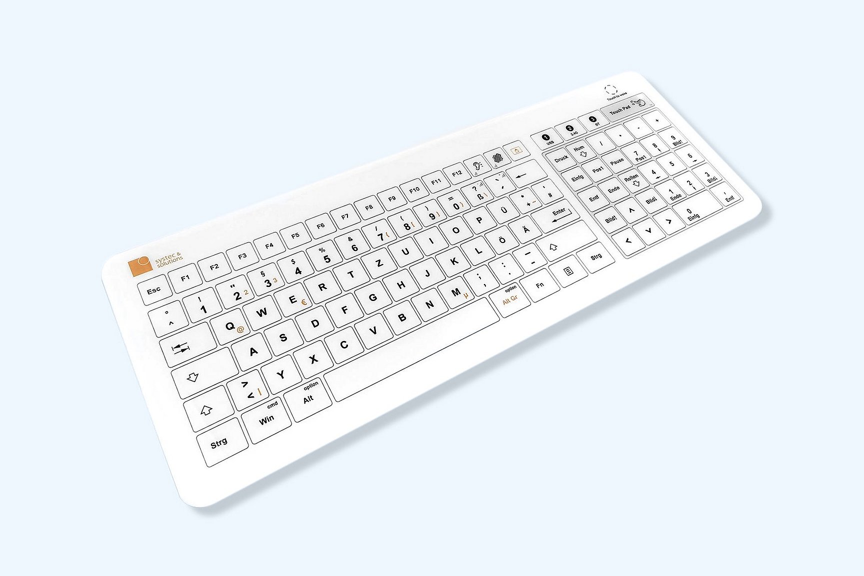 Doctors Keyboard GMP cleanroom tablet