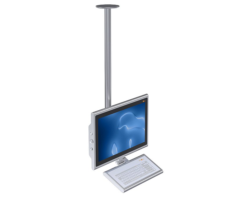 Support arm solutions | Ceiling mounting, as single or duplex system Support arm solutions | Ceiling mounting, as single or duplex system