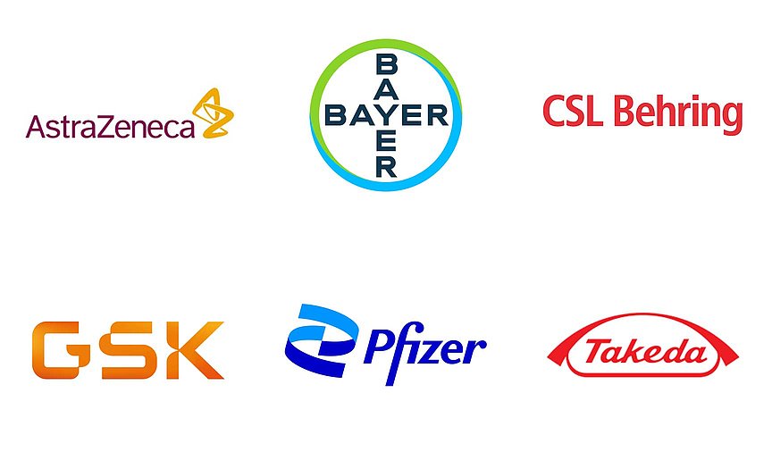 Selection of customer logos